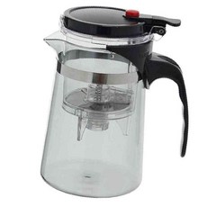 버튼 차포트 티메이커, 투명블랙, 1개, 500ml