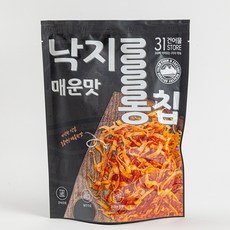 후라이드 낙지롱칩(매운맛) 맥주안주 겉바속촉_31건어물, 3개, 130g