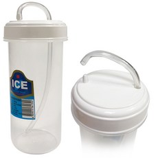 300ml PP빨대 덕신 빨대물병 병원물컵 빨대컵 dok+85360CZ