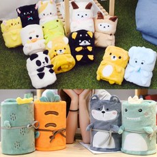 무릎담요 극세사 opp포장 학교 캐릭터담요 애니멀담요