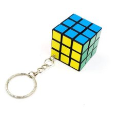 미니큐브 열쇠고리 큐브맞추기 퍼즐 키링고리 1P, 본상품