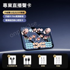 V19聲卡套裝 直播聲卡設備全套 主播錄音唱歌專用 一鍵消音 雙頻降噪電腦手機通用 台灣現貨一年保固, V19單聲卡