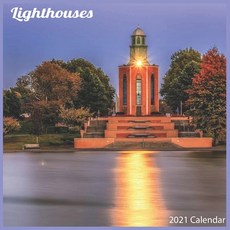Lighthouses 2021 Calendar: Official Lighthouses Wall Calendar 2021 Paperback, Independently Published, English, 9798583871179