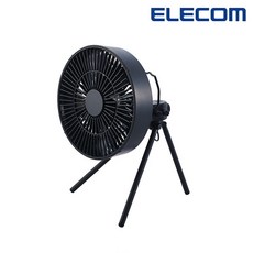 ELECOM NESTOUT 四季循環扇附支架 M FAN-NEST-GF1, 黑色 BK