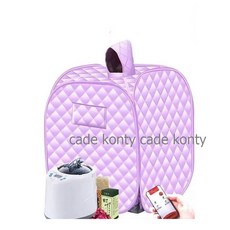 cade konty가정용 사우나 1인 습식 이동식 소형 찜질방cade konty배터리가 없습니다, 퍼풀텐트 + 찜질기