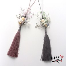 서연한복 꽃구슬 노리개 노리게 한복장신구