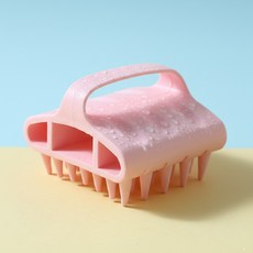 다늘 두피 마사지 샴푸 브러쉬, 1개, 핑크 1개, 핑크