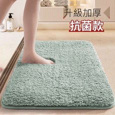 悅閱國際 家用抗菌地墊 40*60cm, 1個, 綠色｜40*60cm