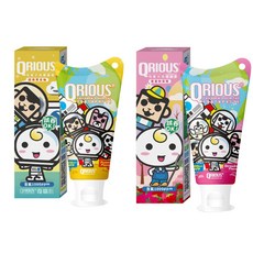 ORIOUS 兒童健康牙膏 含氟1000ppm, 60g, 4個