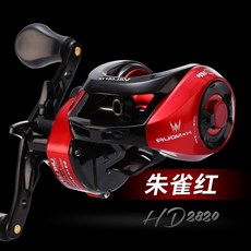 哈斯達 榮耀 小烏龜 水滴輪 遠投 磁力剎車 路亞輪, 榮耀系列之朱雀紅,其他 右手型