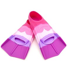 Fadgesy 수영 트레이닝 오리발 및 다이빙을 위한 편안한 실리콘 어린이 소녀 소년 성인에게 적합한 사이즈 (6가지 색상-23 XS) 254218, AB-SixColorful