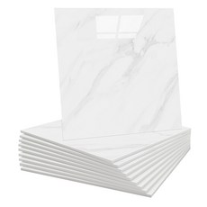레디보드 대리석 데코 타일 폼블럭 30 x 30cm, 마블화이트, 10개