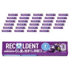 Recaldent Ricardent日本直購 德豐億滋日本Ricardent葡萄薄荷口香糖14粒x20粒, 40個