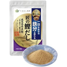 우루와시 다방 국물 철분 국물 하루 부족분의 철분 장인의 가다랭이 분말