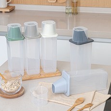 이지앤프리 클린킵 잡곡통 냉장고정리용기 1200ml 4p, 클린킵 잡곡통 1200ml 4p, 4개