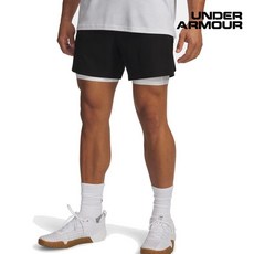 언더아머 남성 반바지 UA 배니쉬 엘리트 15CM 쇼츠 팬츠 6009868-008 228936