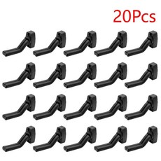 기타 벽 홀더 어쿠스틱 금속 우쿨렐레 스탠드 나사로 설치가 용이함 악기, 1개