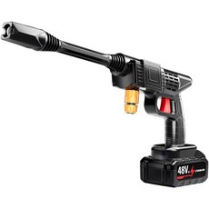 고압세차기 살수기 독일 999099VF 999099VF 가정용 충전식 압력 튜브 분사기 기, A. 고 세차 고압 물총 가정용 세차기 220V 세척기, 1개