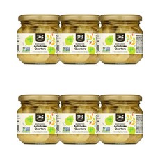 365 홀푸드마켓 마리네이티드 아티초크 쿼터스, 6개, 185g