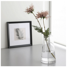 삼호유리 피라밋 유리화병 SH1299-18CLEAR, 투명