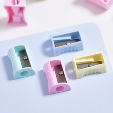 [델리] 연필깎이, 1개, 노랑