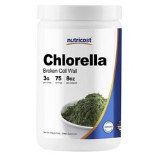nutricost 小綠球藻粉, 1個, 226克