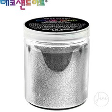JINI 반짝이 색모래 150g 은펄 놀이체험완구