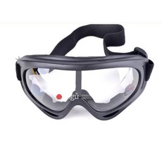 傲骨工坊EDC戰術配件X400風鏡，生存漆彈軍事配件護目鏡，防風防沙，戶外運動防護必備, 透明, 1個