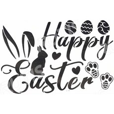 型染版(Stencil) - 蝶古巴特diy-簍空模板-塗鴉模版-繪畫模版，輕鬆打造獨特風格, 1個, B50-0098