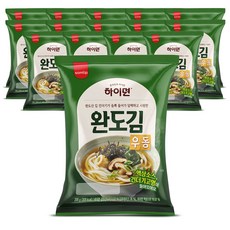 삼립 하이면 완도김우동 205g x 20봉, 20개