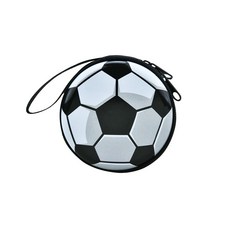 [ 1262588 ] 스포츠 동전 지갑 파우치 스몰 체인지 보관 가방 배구 농구 축구 선물 애호가를 위한 양철 가방 축구 스몰, [ 1262588 ] 스포츠 동전 지갑 파우치 스몰 체