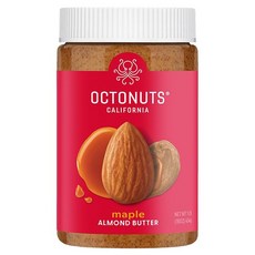 OCTONUTS 아몬드 버터 메이플, 454g, 1개