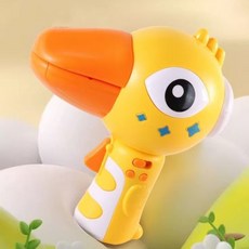 兒童變聲擴音器 錄音玩具, 【黃色】大嘴鳥 / 送掛繩, 1個