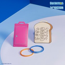 VICTOR 勝利 哆啦A夢 羽球線 VS63DRM, 任意門(黃粉雙色), 1個