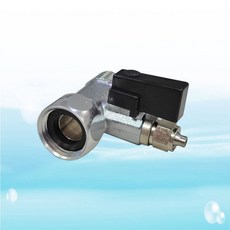 水易購淨水 活絡三通閥 適用各式淨水器、RO、電解水機 (2分/手柄黑色), 1個