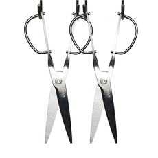 국산 잘라가위 올스텐 분리형 주방 이유식 캠핑용 위생가위 + 다용도후크고리, 1개, 실버잘라가위