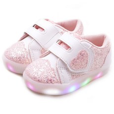 풋풋 러브글리터 LED 운동화 라이팅운동화 발광 운동화 아동운동화 라이트운동화 유아운동화 베이비운동화