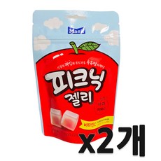 매일 피크닉 젤리 사과, 2개, 45g