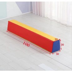 체육 체조 매트 콤비 앞구르기 팔각 낙법 경사 육상 구르기 학교 합기도 덤블링 삼각사면 접이식 한별, 소프트 100x30x30 폭20cm, 기본 모델명/품번
