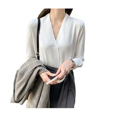 루나걸 미르엘 브이 블라우스