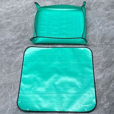 園藝地墊 換土換盆種植操作墊, 1個, 迷你款綠色30cm*30cm