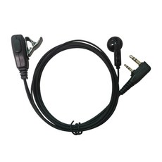 百威電子 MTS 耳塞式K頭耳麥 無線電對講機耳機麥克風, 1個, MTS-TCK+