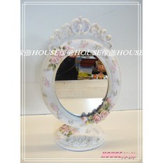 House傢飾 浪漫玫瑰桌鏡