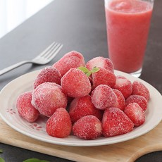 국내산 논산 설향 냉동딸기 3kg, 3개, 1kg, 국내산 냉동 딸기