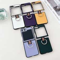 갤럭시 플립5 원터치 클립 고리 심플케이스