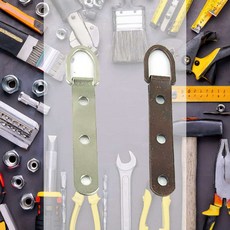 반달 고리 3구 클립 부속품 고정 걸이 화이트보드 수공예, 14X20_10X70_니켈