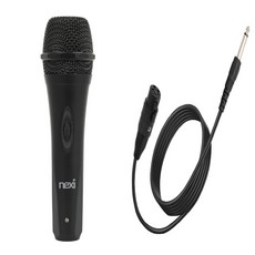 초경량 고감도 다이나믹 마이크 유선 케이블 4M 지향성 노래방 보컬 공연 행사 앰프 믹서 버스킹 강의용