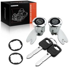 A-Premium 도어락 실린더 및 키 세트 1992-2004 포드 F-150 F-250 F-350 F-450 F-550 F-650 F-750 F-800 Econoline Cl, A-Premium 도어락 실린더 및 키 세트 1992-
