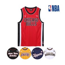 [백화점 정품] NBA 남녀공용 민소매 나시티 농구유니폼 루즈핏 빅사이즈 메쉬 쿨링 (N114ST262P)
