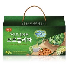 광야 아몬드 브로콜리 양배추차, 1개, 40개입, 25g